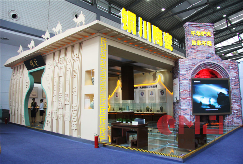 銅川陶瓷草莓视频IOS下载展示施工效果|絲博會