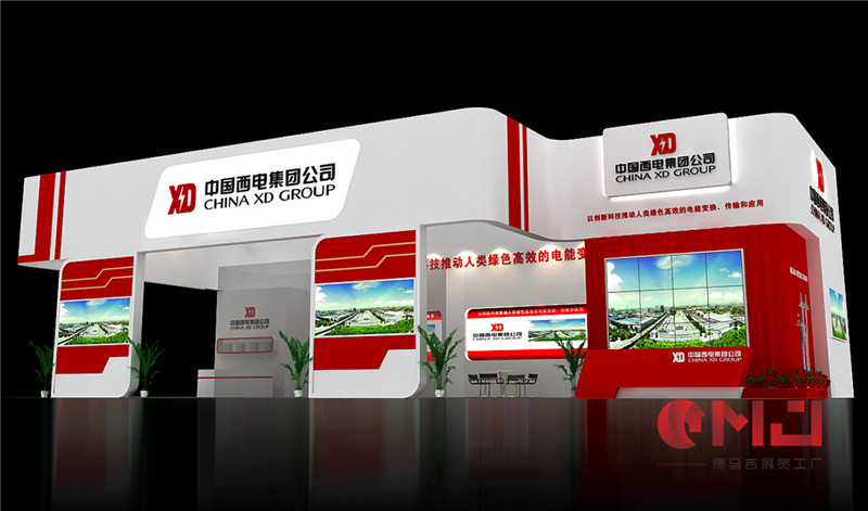 西電集團草莓视频IOS下载展示施工效果|製博會
