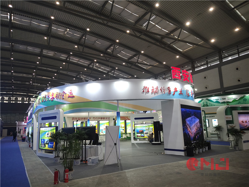  西安體育草莓视频IOS下载展示施工效果|體博會