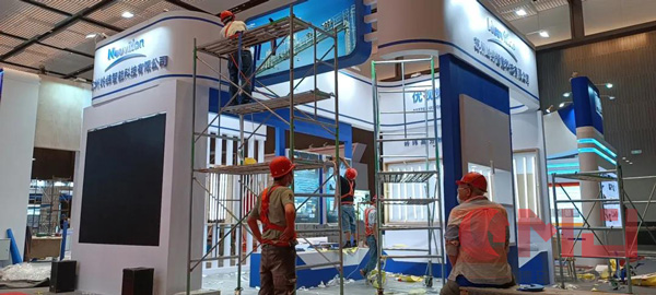 3天5個展位，交通運輸科技博覽會搭建工作順利完工！