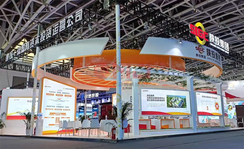 2022年絲博會-陝投集團草莓视频IOS下载展示搭建